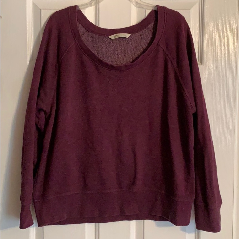 Crew neck sweatshirt